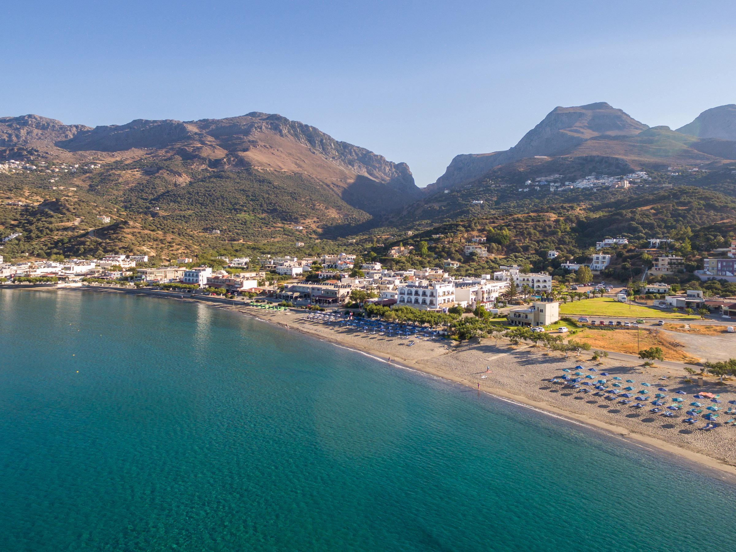 Alianthos Beach Hotel Plakiász Kültér fotó