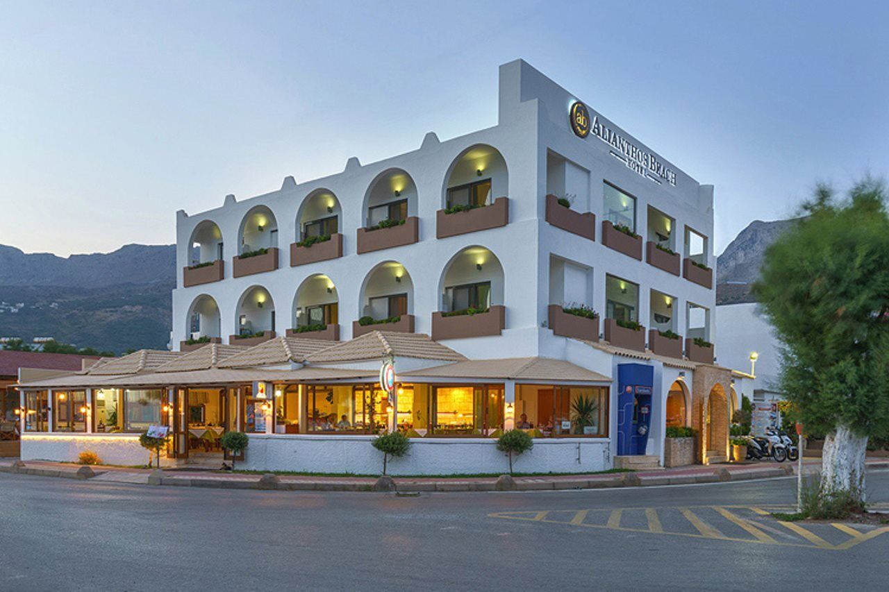 Alianthos Beach Hotel Plakiász Kültér fotó