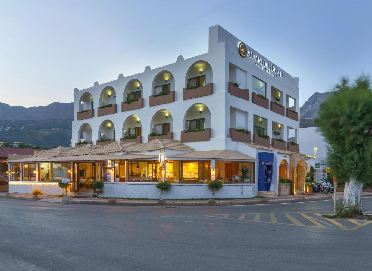 Alianthos Beach Hotel Plakiász Kültér fotó